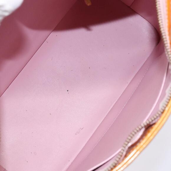 LOUIS VUITTON Monogram Vernis Houston Bag Marshmallow Pink M91302 - Picture 11 of 16